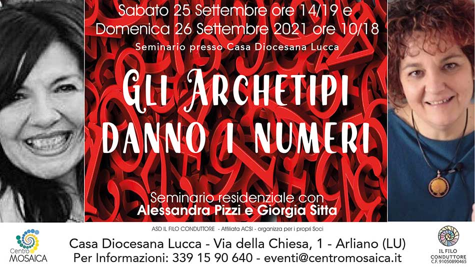 Lucca: " Gli archetipi danno i numeri"