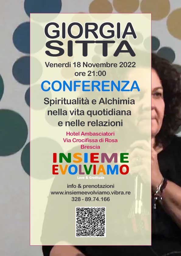 Brescia Conferenza: "Spiritualità e Alchimia nella vita quotidiana e nelle relazioni"