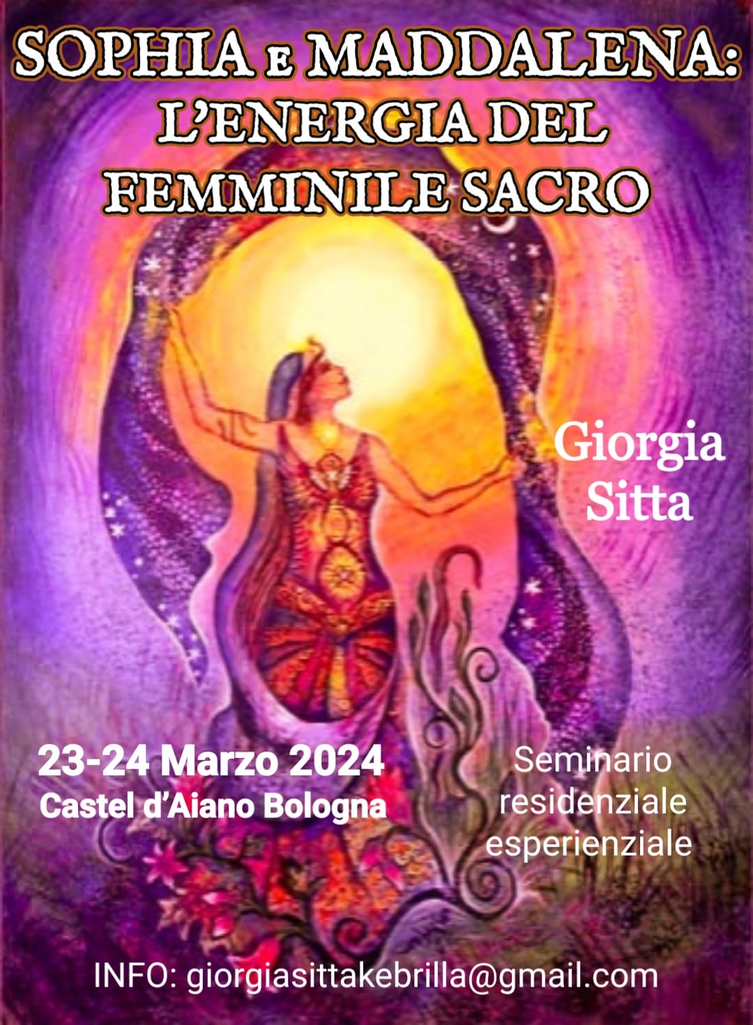 Castel d'Aiano: "Sophia e Maddalena: l'energia del femminile sacro"