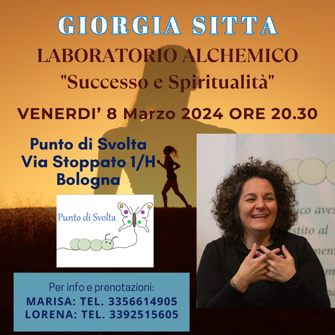 Bologna, Laboratorio Alchemico: "Successo e spiritualità"