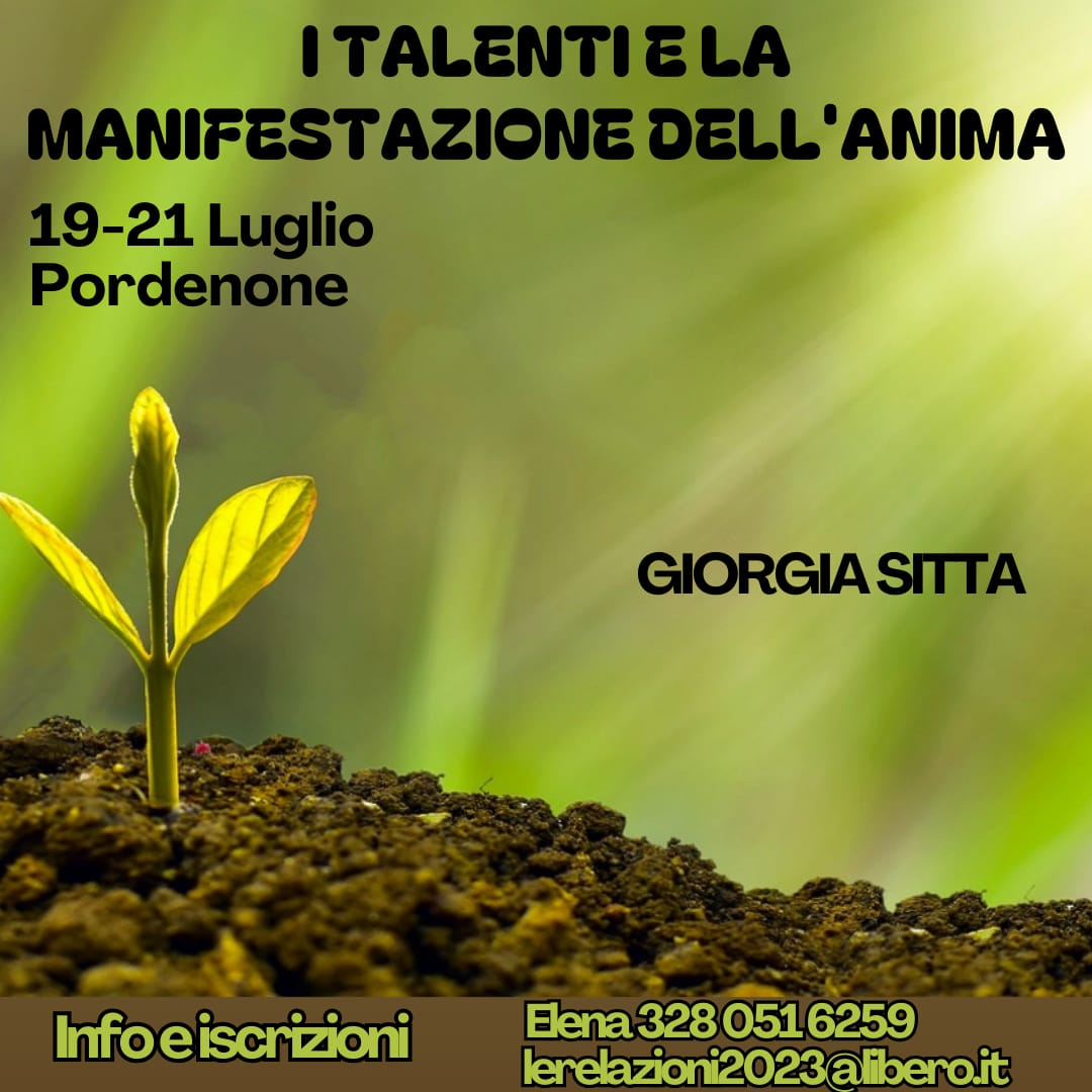 Pordenone: "I talenti e la manifestazione di Anima"