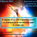 ONLINE: "L'Anima e la Vita Quotidiana: il Coraggio di Manifestare il vero SÉ"