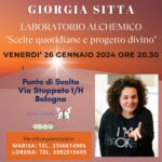 Bologna, Lab. Alchemico: "Scelte quotidiane e progetto divino"