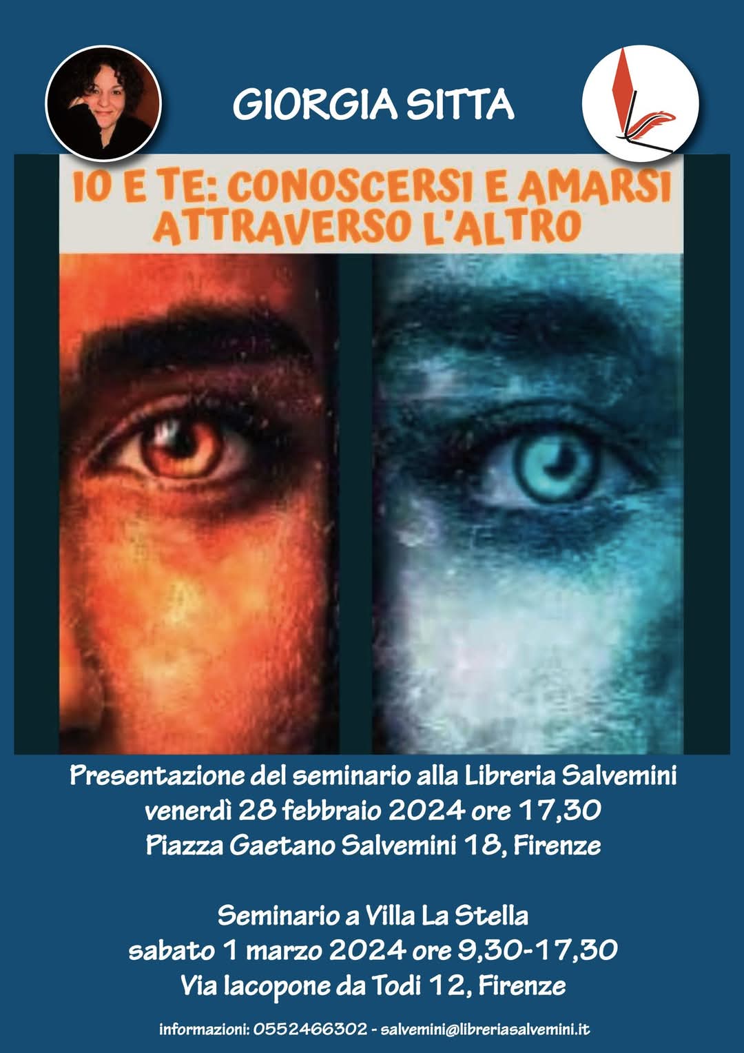 Firenze. "Io e te: conoscersi e amarsi attraverso l'altro"