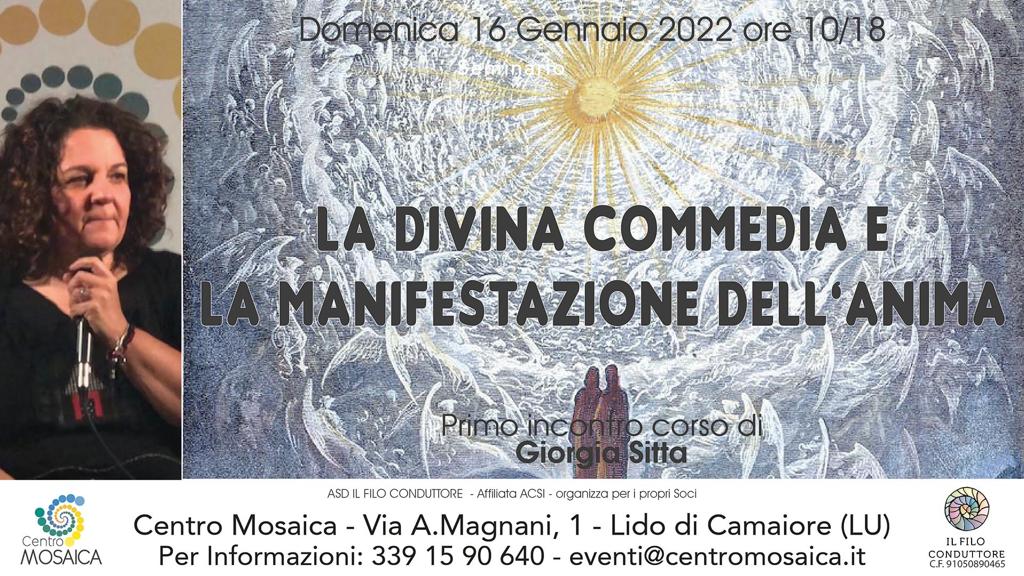 Lido di Camaiore: La Divina Commedia e la manifestazione dell'Anima