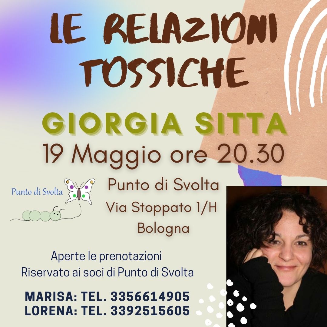 Bologna: "Le relazioni tossiche"