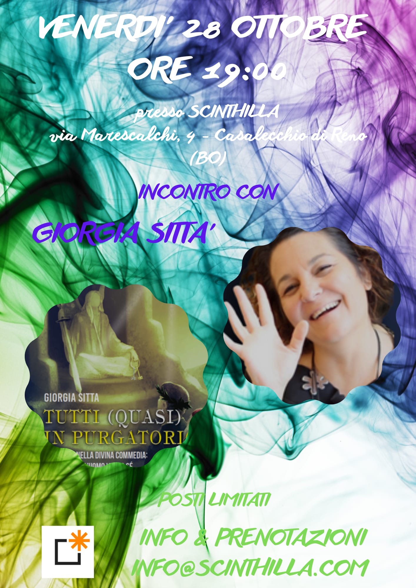 Casalecchio di Reno (Bo): Presentazione del nuovo libro