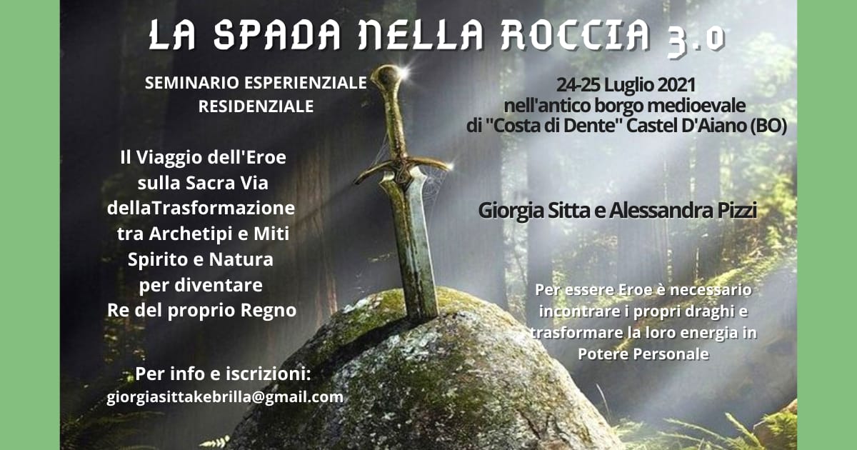 Castel D'Aiano (BO). "La Spada nella Roccia 3.0"