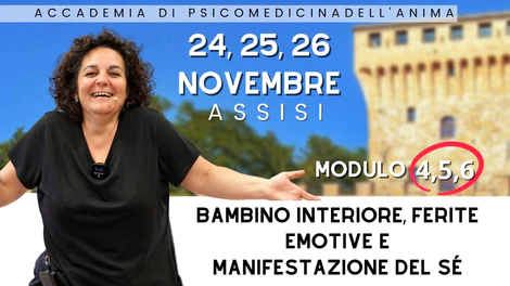 Assisi: "Bambino interiore, ferite emotive e manifestazione del Sé"